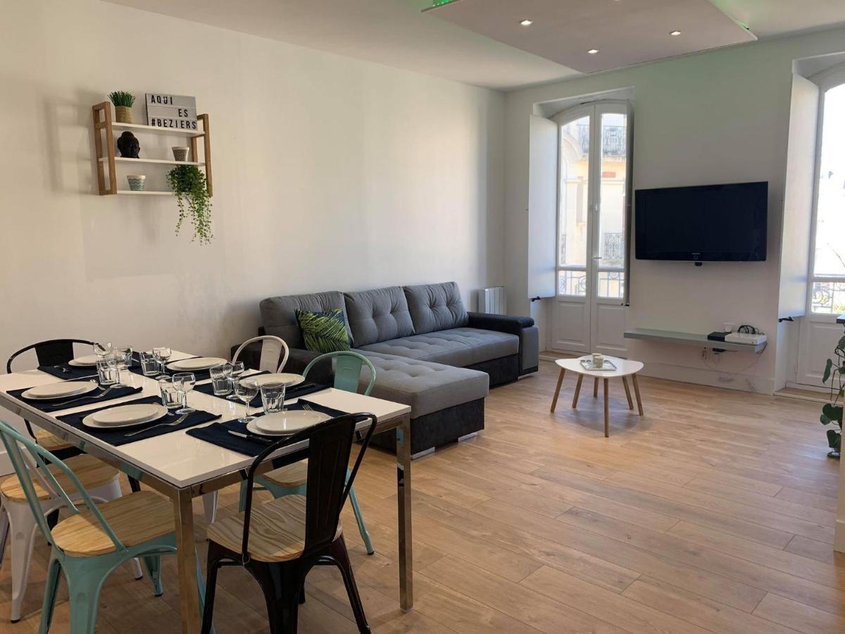 Magnifique Appartement Beziers Centre Historique Avec Parking Kültér fotó